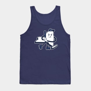 New York 'The Bronx Baseball State' Fan T-Shirt: Showcase Your NY Pride with a Bronx-Inspired Mascot Design! Tank Top